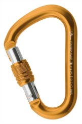 HMS Classic Screw - Alukarabiner gold