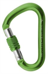 HMS Classic Screw - Alukarabiner grün