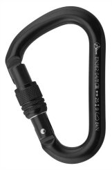 HMS Classic Screw - Alukarabiner schwarz