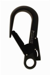 Firehook - Sicherheitshaken / Einhandkarabiner schwarz