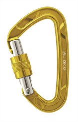D Screw Classic - Alukarabiner gelb