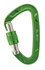 D Screw Classic - Alukarabiner grün