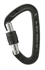 D Screw Classic - Alukarabiner schwarz