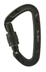 D Screw Classic - Alukarabiner matt schwarz
