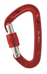 D Screw Classic - Alukarabiner rot