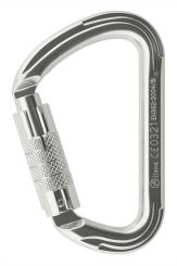 Big D Connector - Alukarabiner Tri-Lock | silber