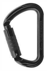 Big D Connector - Alukarabiner Tri-Lock | schwarz