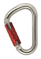 HMS Classic Twistlock - Alukarabiner Twist-Lock | poliert/rot
