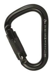 HMS Classic Twistlock - Alukarabiner Twist-Lock | schwarz