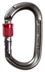 Osprey Screw - Karabiner grau/rot
