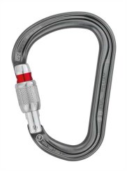 William - Alukarabiner Screw-Lock | grau