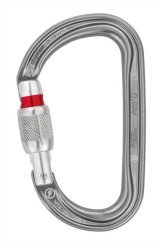 Am'D - Alukarabiner Screw-Lock | grau