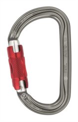 Am'D - Alukarabiner Twist-Lock | grau