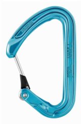 Ange L - Alukarabiner blau