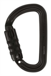 Sm'D - Alukarabiner Tri-Lock | schwarz