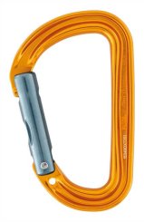 Sm'D - Alukarabiner gerade | gelb