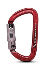 rockD - Karabiner red | Automatik-Lock