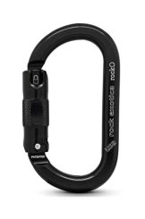 rockO - Karabiner black | Automatik-Lock