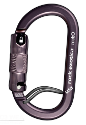 rockO - Karabiner grey | WireEye Auto-Lock
