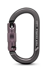 rockO - Karabiner grey | Automatik-Lock