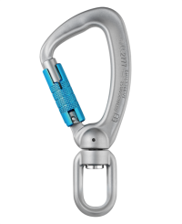 Twister Triple - Alukarabiner mit Wirbel 