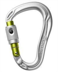 HMS Bullet Permalock - Aluminiumkarabiner silver