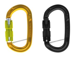 OXY BC - Aluminiumkarabiner Twist-Lock | schwarz