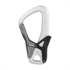 Palm - Klettersteigkarabiner / Einhandkarabiner grau