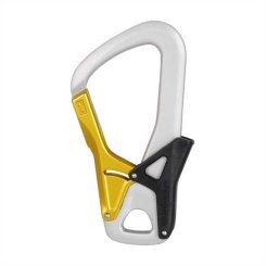 Palm - Klettersteigkarabiner / Einhandkarabiner gelb