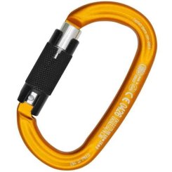 Ovalone - Alukarabiner orange/schwarz | Tri-Lock