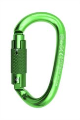 Ovalone DNA - Alukarabiner Tri-Lock | grün