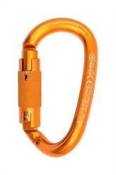 Ovalone DNA - Alukarabiner Tri-Lock | orange