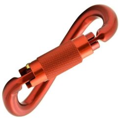 Ovalone DNA - Alukarabiner Tri-Lock | rot
