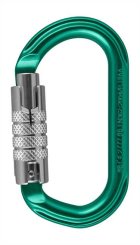 Bannock - Alukarabiner Tri-Lock | grün