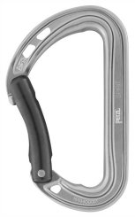 Spirit Bent - Alukarabiner grau