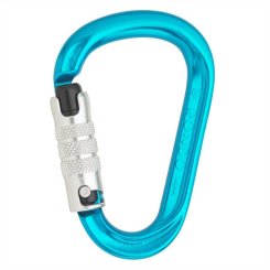 HMS RONDO 3-Wege-Autolock - Aluminiumkarabiner blau