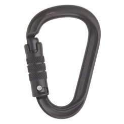 HMS RONDO 3-Wege-Autolock - Aluminiumkarabiner schwarz