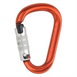 HMS RONDO ID 3-Wege-Autolock - Aluminiumkarabiner rot