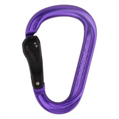 HMS RONDO Slide-Autolock - Aluminiumkarabiner violett