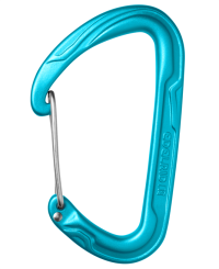 Pure Wire - Alukarabiner icemint