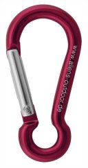Mini 5 Zubehörkarabiner - Materialkarabiner rot