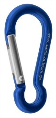 Mini 6 Zubehörkarabiner - Materialkarabiner blau
