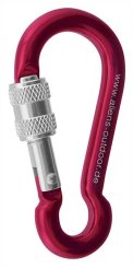 Mini Screw - Zubehörkarabiner rot