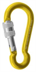 Mini Screw - Zubehörkarabiner gelb