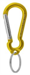 Mini Ring - Materialkarabiner gelb