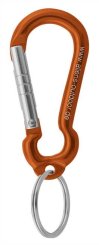 Mini Ring - Materialkarabiner orange