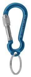 Mini Ring Screw - Materialkarabiner hellblau