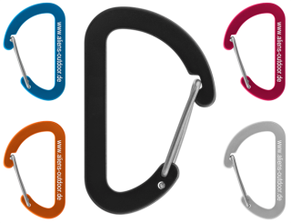 Flat D Micro 4 - Zubehörkarabiner 