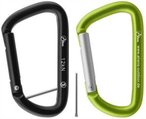 Accessory D Straight (12 kN) - Zubehörkarabiner 