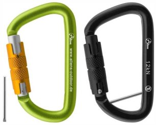 Accessory D Twistlock (12 kN) - Zubehörkarabiner 